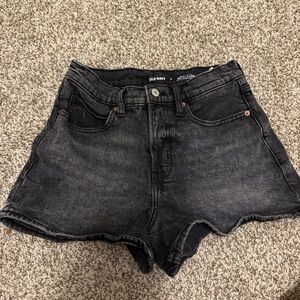 Old Navy Women's Dark Gray Jean Shorts